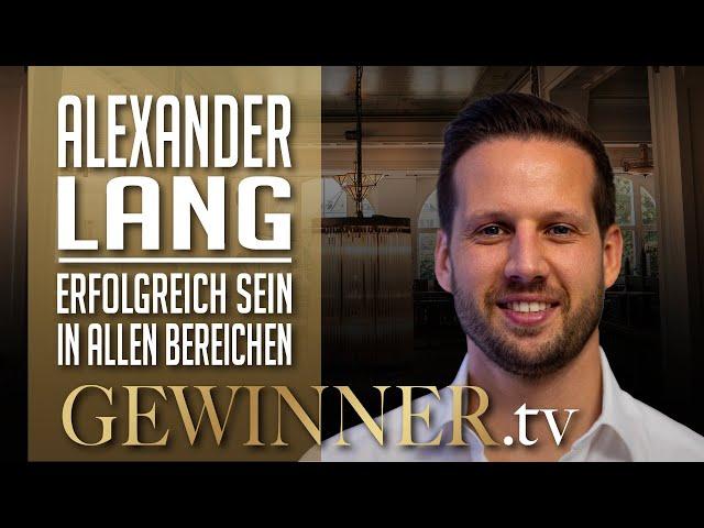 Alexander Lang im Interview: Erfolg kann wirklich jeder | GewinnerTV