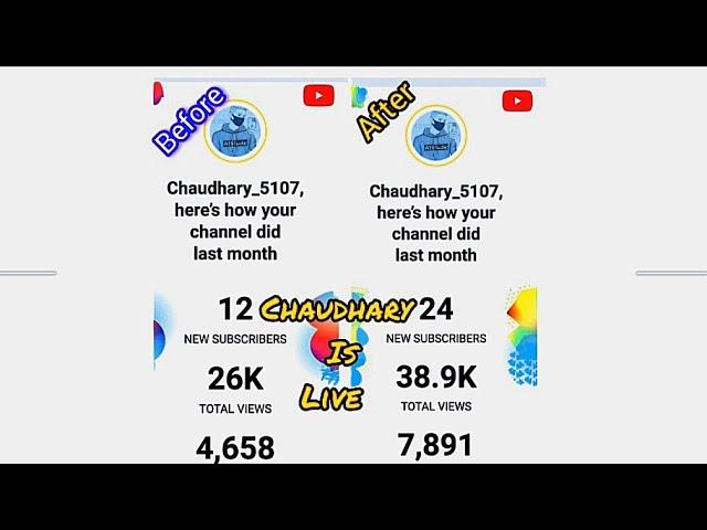 Chaudhary is live
