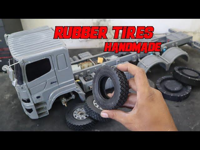 How to make Rubber Tires for RC Truck.