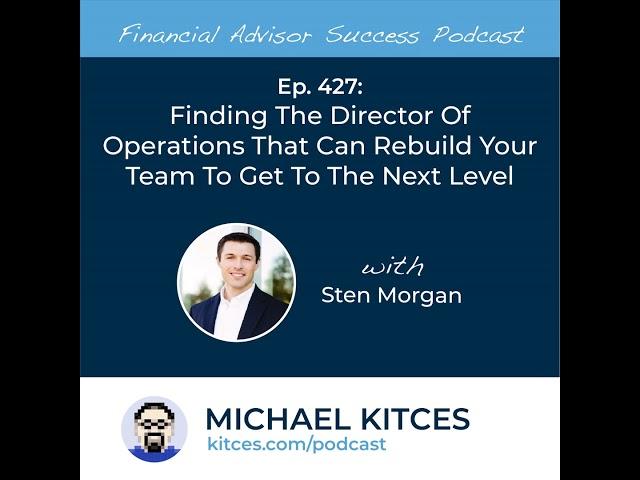 Ep 427: Finding The Director Of Operations That Can Rebuild Your Team To Get To The Next Level wi...