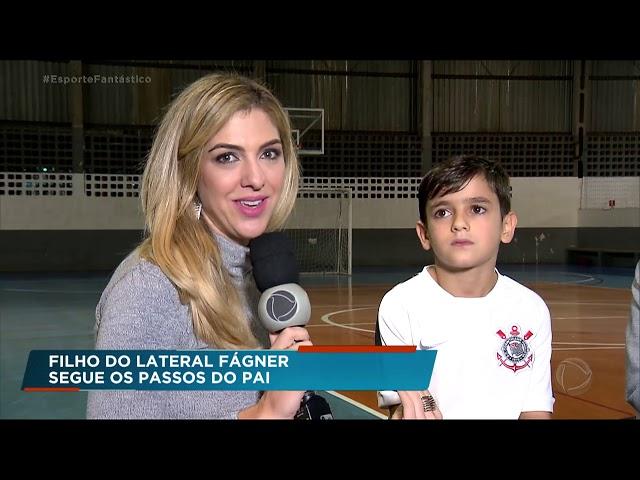 Filho do jogador Fagner já faz sucesso na base do Corinthians