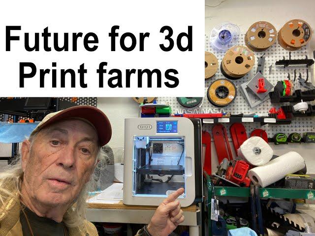 How long before 3d print farms become a thing of the past ?  Ep 502 Coffee and tools