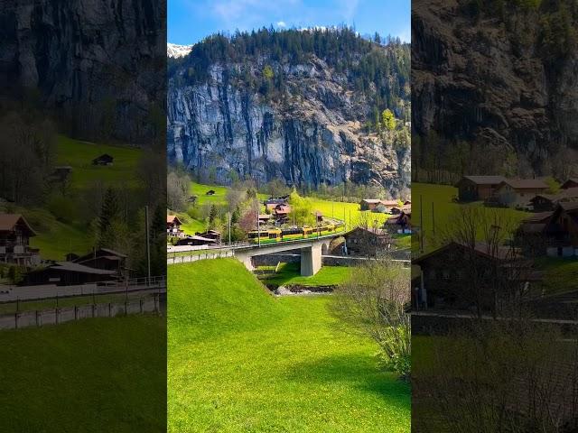 Breathtaking view #switzerland #inlovewithswitzerland #swisstown #youtubeshorts #nature 