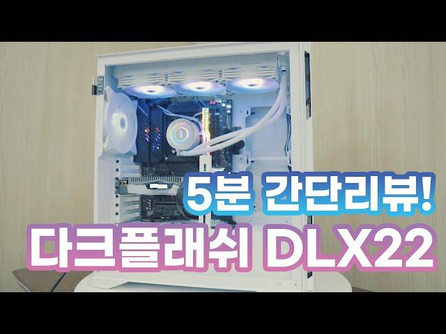 [컴디씨/5분 리뷰] 다크플래쉬 DLX22리뷰! 짧고 간단하게 알아 봅시다!