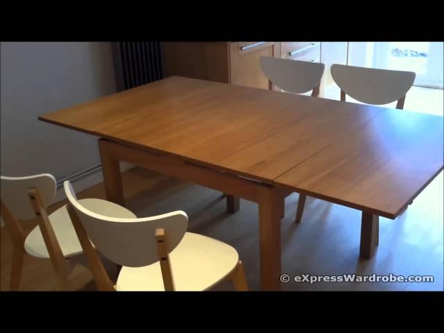 IKEA BJURSTA Extendable Dining Table Design