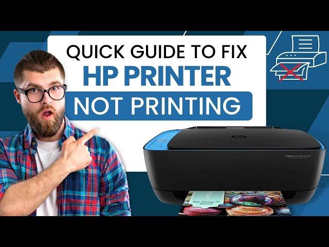 Quick Guide to Fix HP Printer Not Printing | Printer Tales