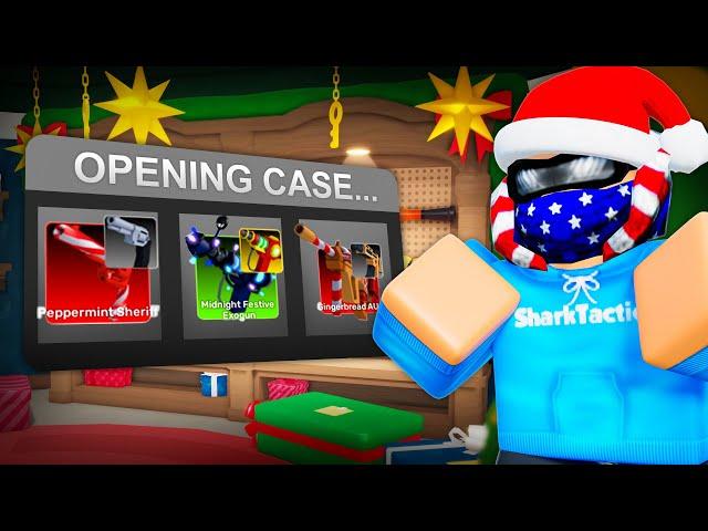 Unlocking EVERY Christmas Skin In Roblox Rivals...