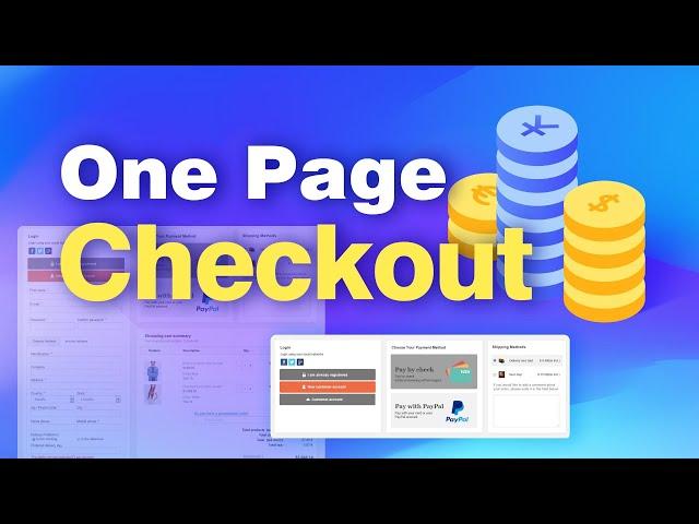 Easycheckout ONE PAGE Checkout  INCREDIBLE  module for PrestaShop 1.7