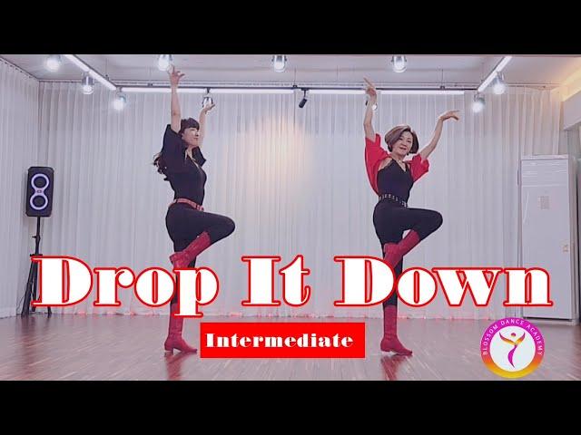 [콜라보] Drop It Down Line dance #블라썸라인댄스 #부천라인댄스 #라인댄스