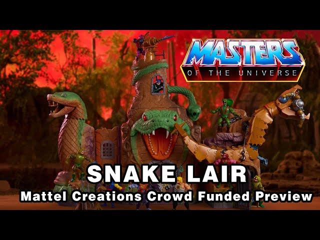 Snake Lair Preview - Masters of the Universe Origins