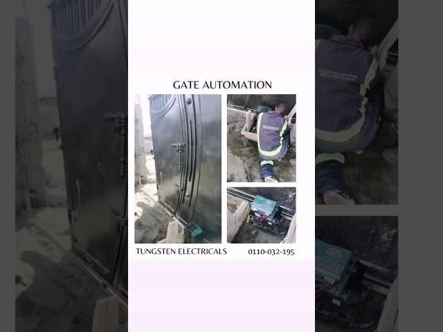 LET'S AUTOMATE YOUR GATE! CONTACT 0110032195 FOR QUOTATIONS AND INSTALLATION#SHOPONLINE#TRENDING