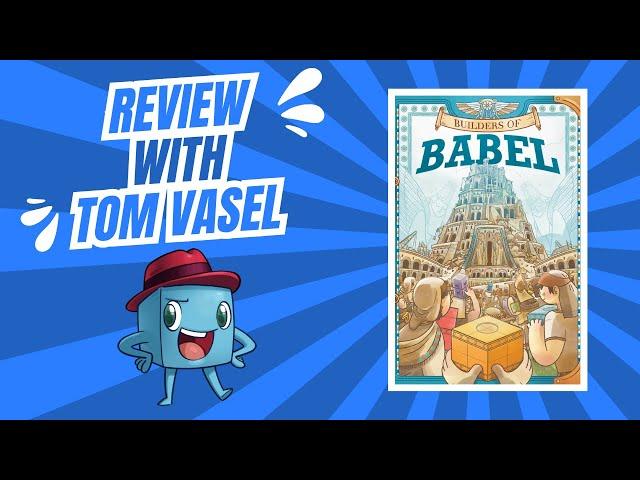 Builders of Babel Review:  Quick Take with Tom Vasel