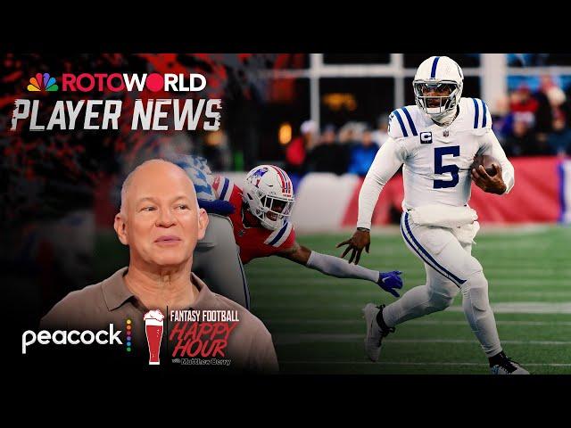 Can Anthony Richardson get hot, lead Colts to postseason? | Fantasy Football Happy Hour | NFL on NBC