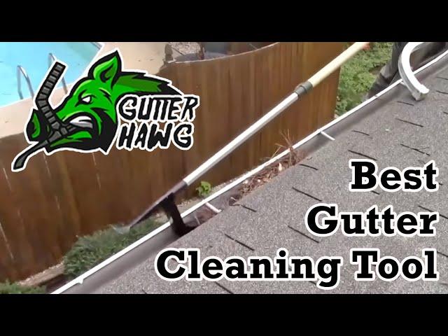 The Gutter Hawg Gutter Cleaning Tool - #guttercleaning #eavestroughcleaning