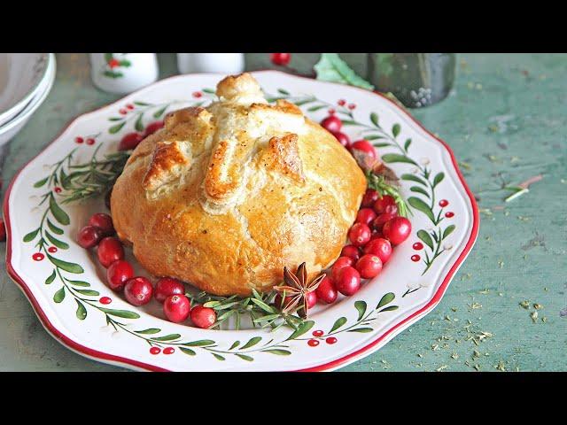 Brie en Croute - Super Easy Holiday Recipe!