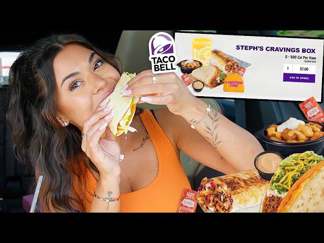 My “Steph Pappas” Taco Bell Cravings Box is Here! 