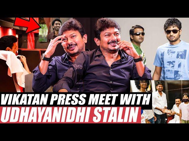 Love Today படத்தை அப்பா பார்த்துட்டு கேட்டார்! - Udhayanidhi Stalin | M.K.Stalin |Vikatan Press Meet