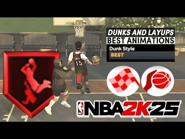 BEST NBA 2K25 DUNK PACKAGES • BEST SLASHER ANIMATIONS/DUNK STYLE for EVERY BUILD