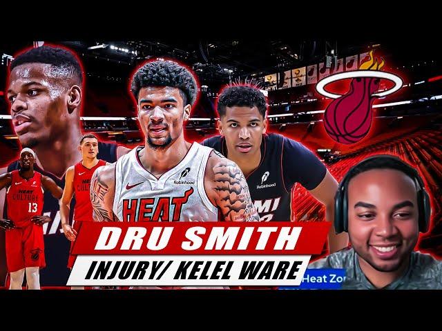 Miami Heat LIVE Show, NBA TRADE RUMORS, Dru Smith INJURY, Kelel Ware + More!!