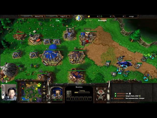 Lyn (ORC) vs Romantic (HU) - G2 - Survival Battle 2024 S6 - Recommended -WarCraft 3 - WC4068