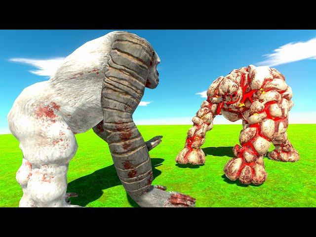 NEW Lava Golem Unit is AMAZING - Animal Revolt Battle Simulator