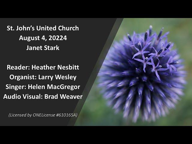 St. John's United Church - Kemptville, Ontario Live Stream