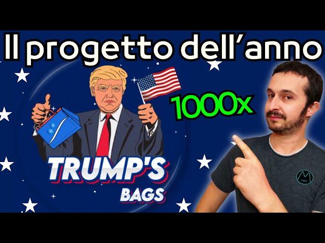  Progetto crypto a favore di Donald Trump con Utility Token  