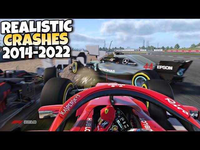 F1 REALISTIC CRASHES 2014 - 2022 #23