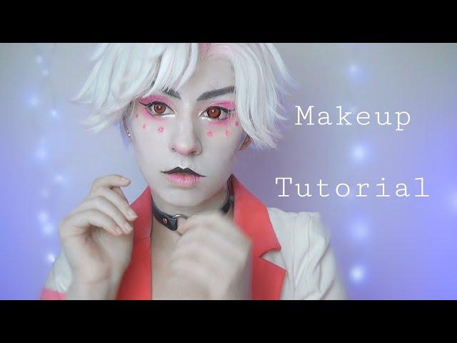 [Hazbin Hotel] Angel Dust Cosplay Makeup Tutorial (by Luxxinferni)