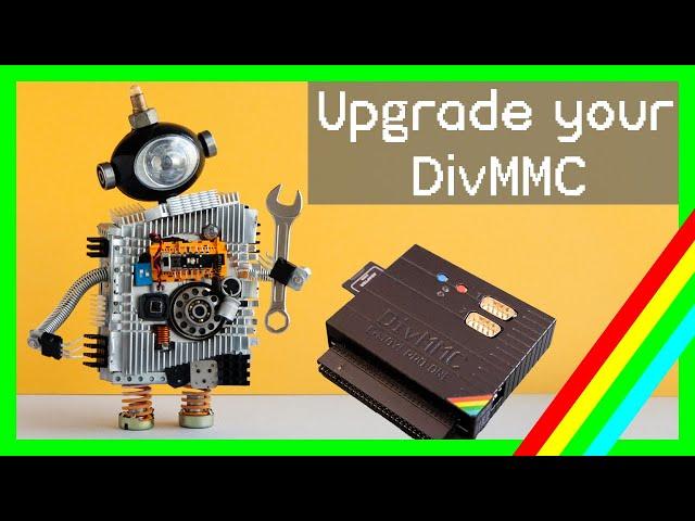 How to upgrade the firmware in the DivMMC Enjoy! Pro One