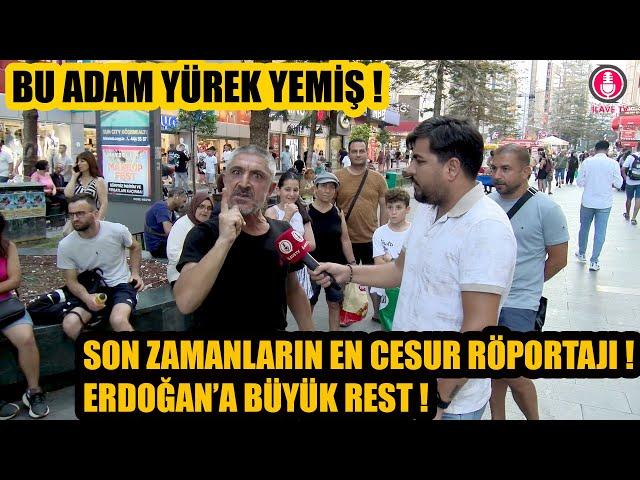 Bu adam yürek yemiş ! Böyle cesaretli röportaj görmediniz ! Sosyal medya yasağına büyük tepki !