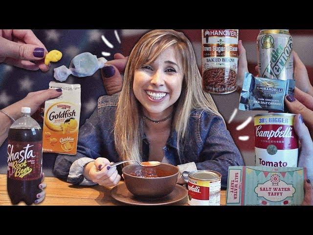 TRYING AMERICAN SNACKS FOR THE FIRST TIME (legendado) | English in Brazil