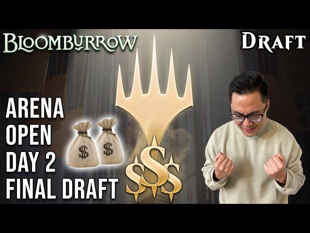 I Get $2000 If I Win This Draft! | Arena Open Day 2 Final Draft | Bloomburrow Draft | MTG Arena