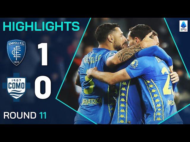 EMPOLI-COMO 1-0 | HIGHLIGHTS | Pellegri Secures Win With His First for Empoli | Serie A 2024/25