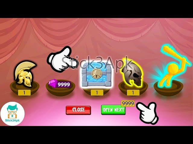 SURPRISE UNLOCK CRYSTAL CHEST, FIND OUT NEW ITEMS SPELL x999999 | Stick War Legacy Mod | Stick3Apk