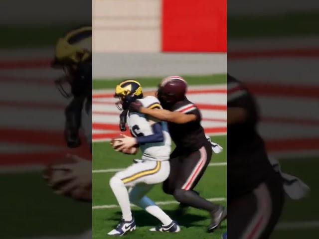 College Football 25  Cody Simon Sack