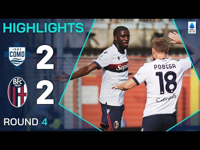 COMO-BOLOGNA 2-2 | HIGHLIGHTS | Iling-Junior scores last-minute equaliser | Serie A 2024/25