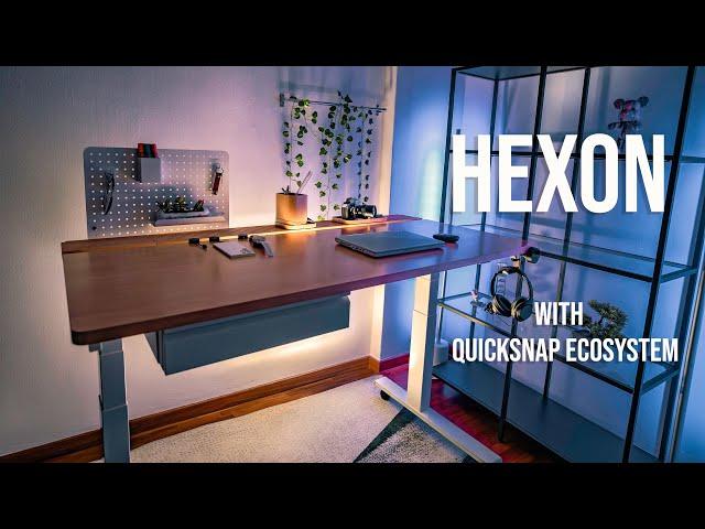 Standing Desk With Endless Customization Options - ErgoTune Hexon