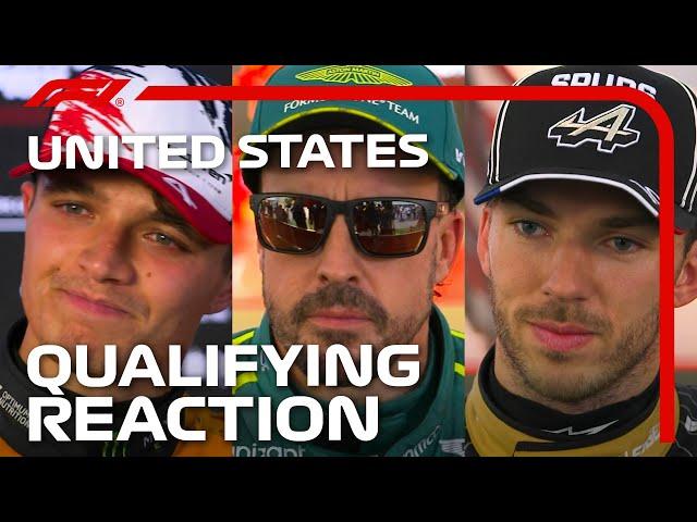 Drivers React After Qualifying | 2024 United States Grand Prix