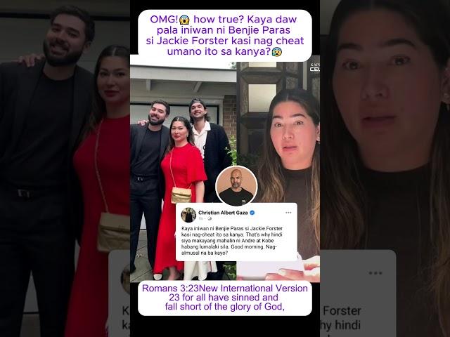 OMG! how true? Kaya daw pala iniwan ni Benjie Paras itong si Jackie Forster  #viralvideo