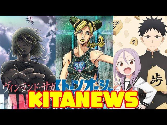 KITANEWS: JoJo Stone Ocean News, Vinland Saga 2, & More!!