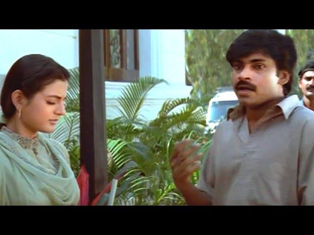 Badri Scene - Sarayu Left From The House & From Badri - Pavan Kalyan, Ameesha Patel - HD