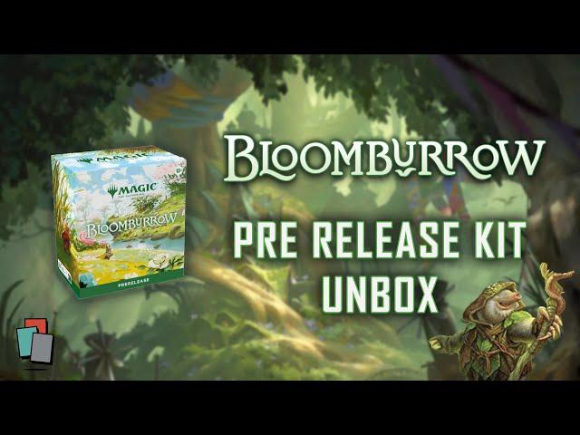 Bloomburrow - Magic the Gathering: Pre Release Kit Unboxing