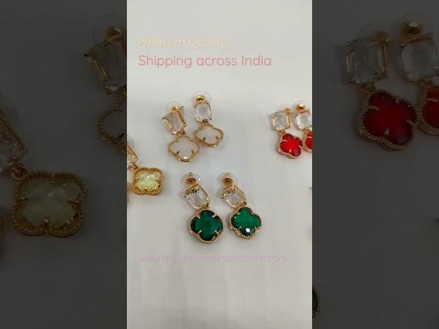 artificial jewellery online store| western office daily wear earrings