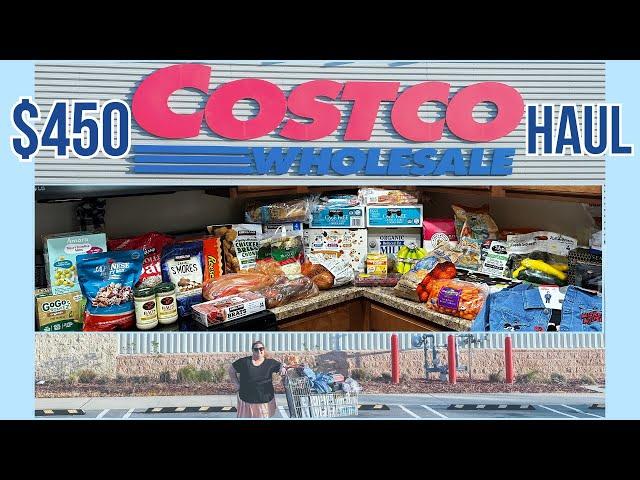 BIG $450 COSTCO HAUL + Shop with Me and Taste Testing a NEW Dessert!