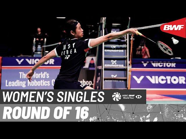 VICTOR Denmark Open 2024 | An Se Young (KOR) [1] vs. Ratchanok Intanon (THA) | R16