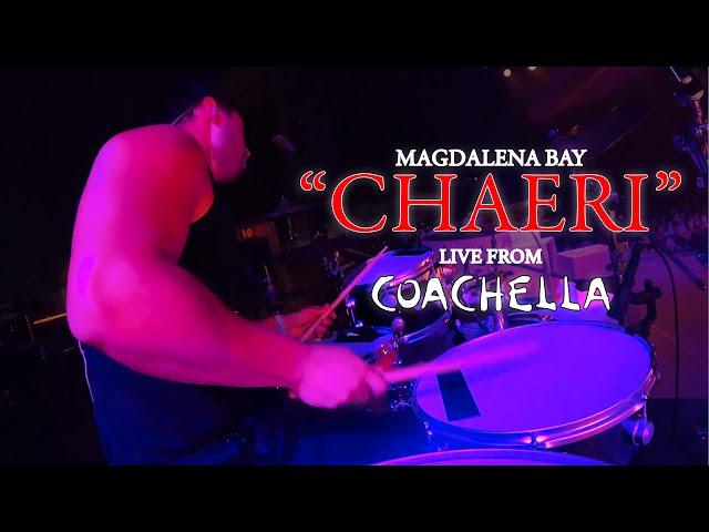 Magdalena Bay - Chaeri (Live from Coachella) [Drum Cam]