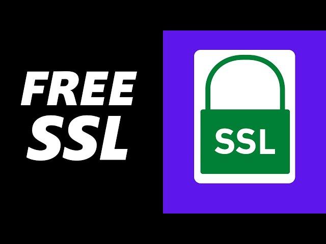 How to Get a Free SSL Certificate For Your Website! (Easy 2024)