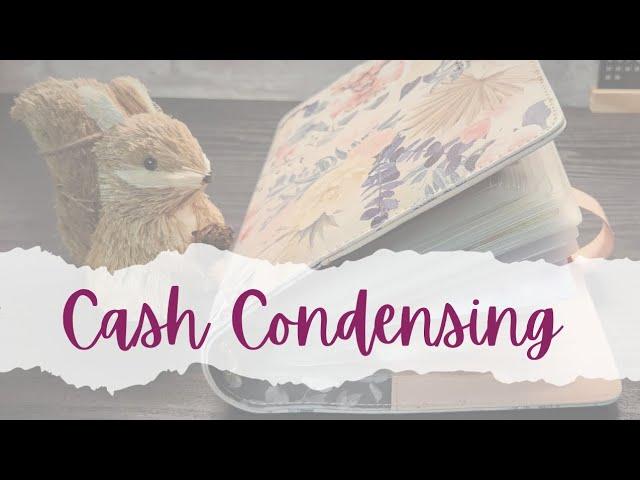 September Cash condensing | Taking $1,400 back to the bank | #cashcondensing