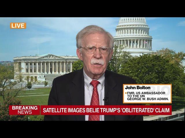 Bolton Says the US Mission in Iran Is Not Done Yet